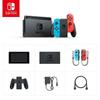Nintendo Switch Enhanced Battery Console (Red/Blue Joy-Cons) with Pro Controller