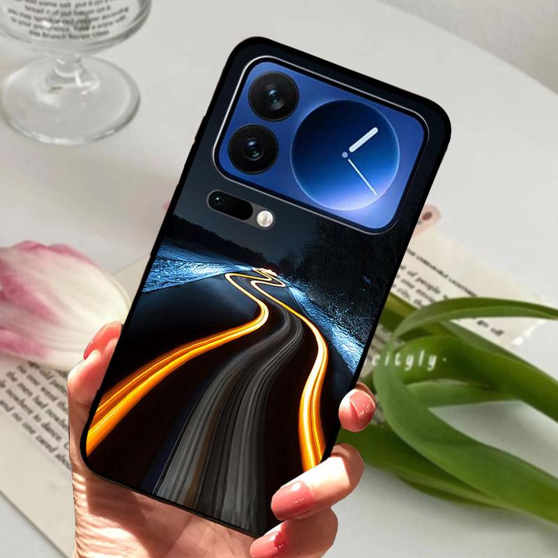 Чехол для Xiaomi Mi 17 Pro Max/17Pro Модный Ударопрочный Защитный Задний Чехол Для Xiaomi 17 ProMax Мягкий ТПУ Силиконовый Чехол для Телефона