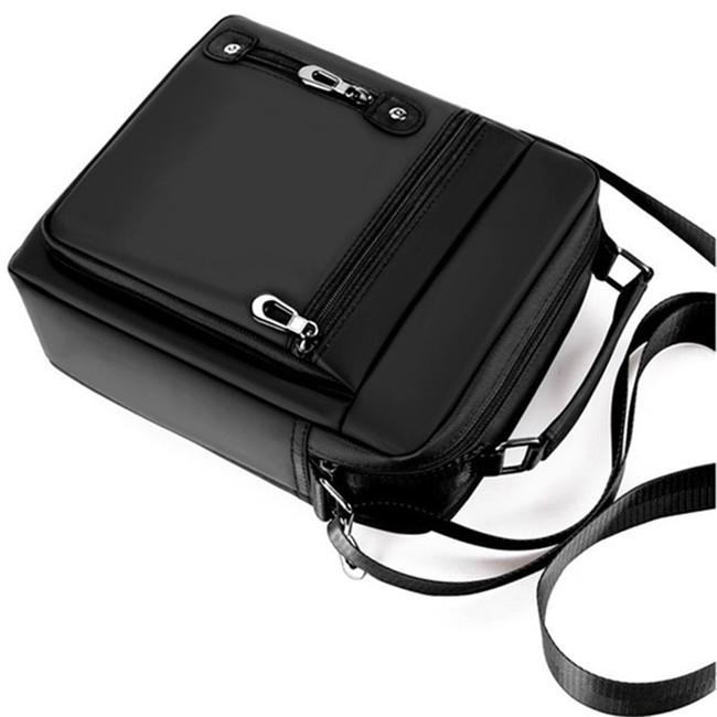 Мужская деловая повседневная сумка через плечо Водонепроницаемая сумка через плечо из оксфордской ткани