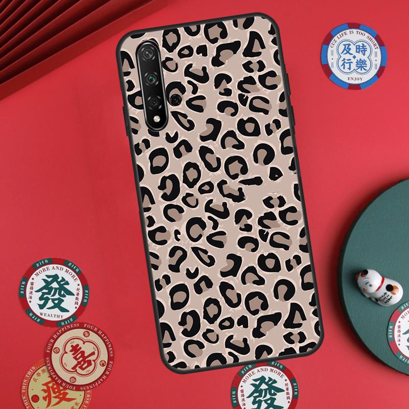Коричневый леопард Для Huawei Nova 11i 8i 12i 12s 9 10 SE Y60 Y70 Y90 Y72 Y73 Y61 Y91 P60 Pro P30 P40 Lite Чехол