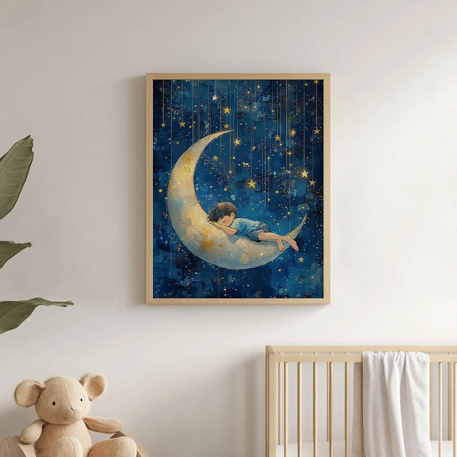 Plakat Senna Harmonia Plakat Senna Harmonia, 30X40 Cm, Bez Ramy, Płótno Premium Na Blejtramie