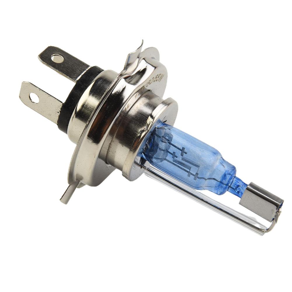 12V/H4 Headlight Bulb Super Bright 55W Dual Low-Beam Bulbs Xenon White