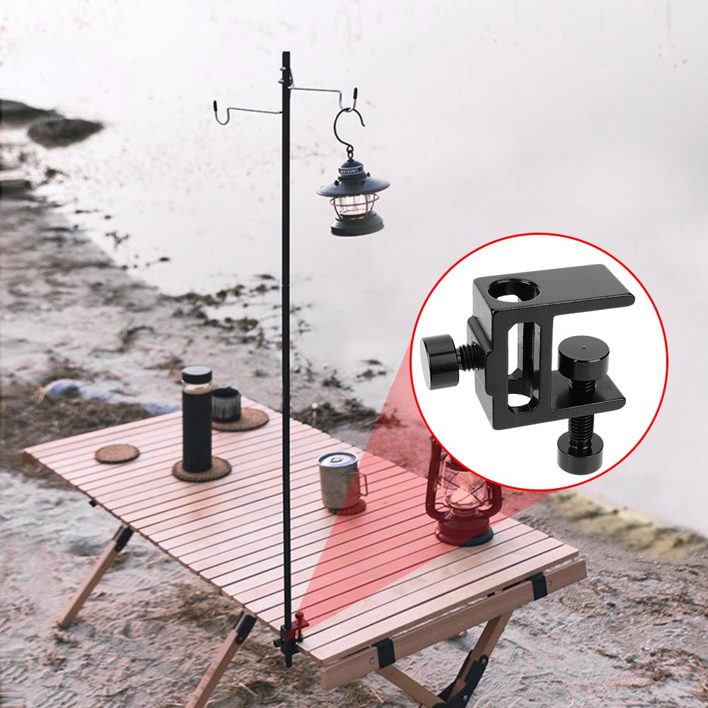 1-5 шт. Лампа для кемпинга, настольный зажим, настольный зажим, стойка для света, многофункциональное крепление для настольной лампы для света, камеры, микрофона