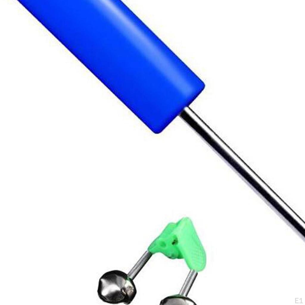 Держатель для удочки, подставка для удилища, легкий, разборный, с колокольчиками, поддержка для