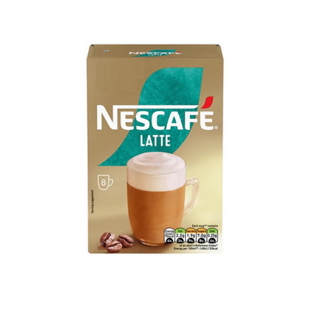 @ NESCAF? LATTE Coffee 8 x Each 18Gn 144g Sachets UKR67_60%OFF