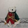 [USED] Steiff Teddy Bear Little Santa 1998