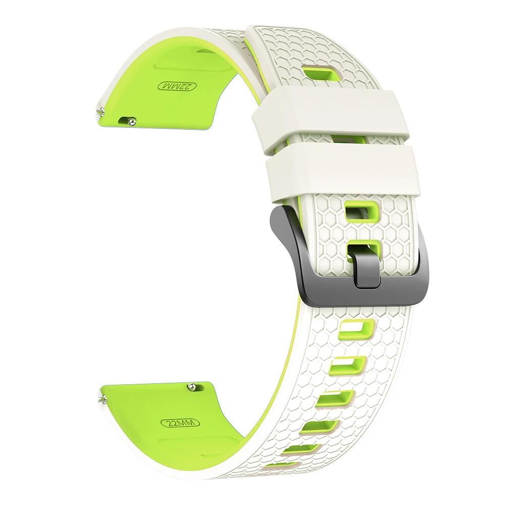22 мм ремешок для часов TicWatch Pro 2021/3 Ultra LTE/GPS Силиконовый ремешок для TicWatch Pro GTW GTH2 GTX S2 E2 Спортивный браслет