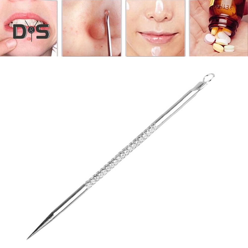 Tendre из нержавеющей стали, акне, комедоны, экстрактор прыщей, игла для удаления игл, инструмент для ухода за кожей лица