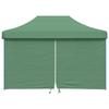 VidaXL Tente de réception pliable escamotable 4 parois latérales vert, tente, tente à auvent, auvent de gazebo 4005024