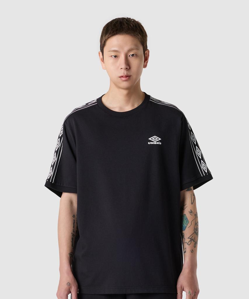 UMBRO Hbl Og Боковая Алмазная Футболка с Коротким Рукавом Черная (Uq321Crs81)