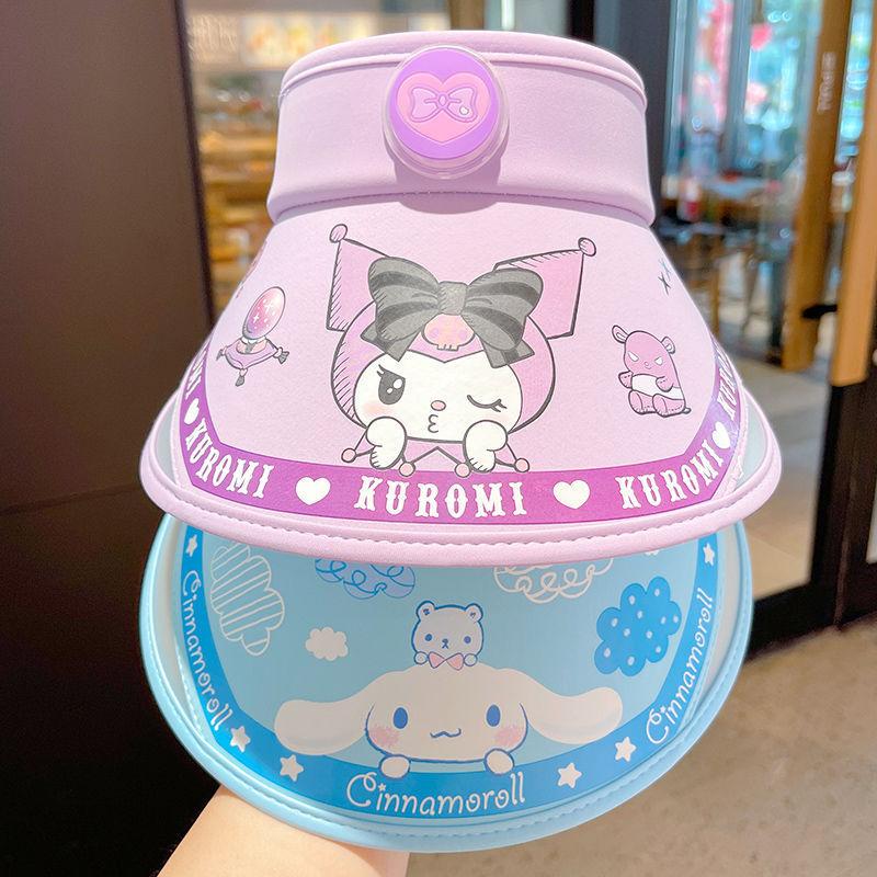 Детская солнцезащитная шляпа Hello Kitty с широкими полями для летней защиты на улице