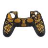 Soft Silicone Case Skin Grip Shell Cover for 4 Controller Yellow