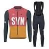 2026 Mtb Яркий Цвет Value SYN Мужские Велосипедные Комплекты с Длинным Рукавом Весенне-Летние Наружные Костюмы для Шоссейного Велосипеда Коллекция Велосипедных Шорт с Подтяжками и Верхних Частей