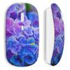 Wireless Mouse Blue Flowers