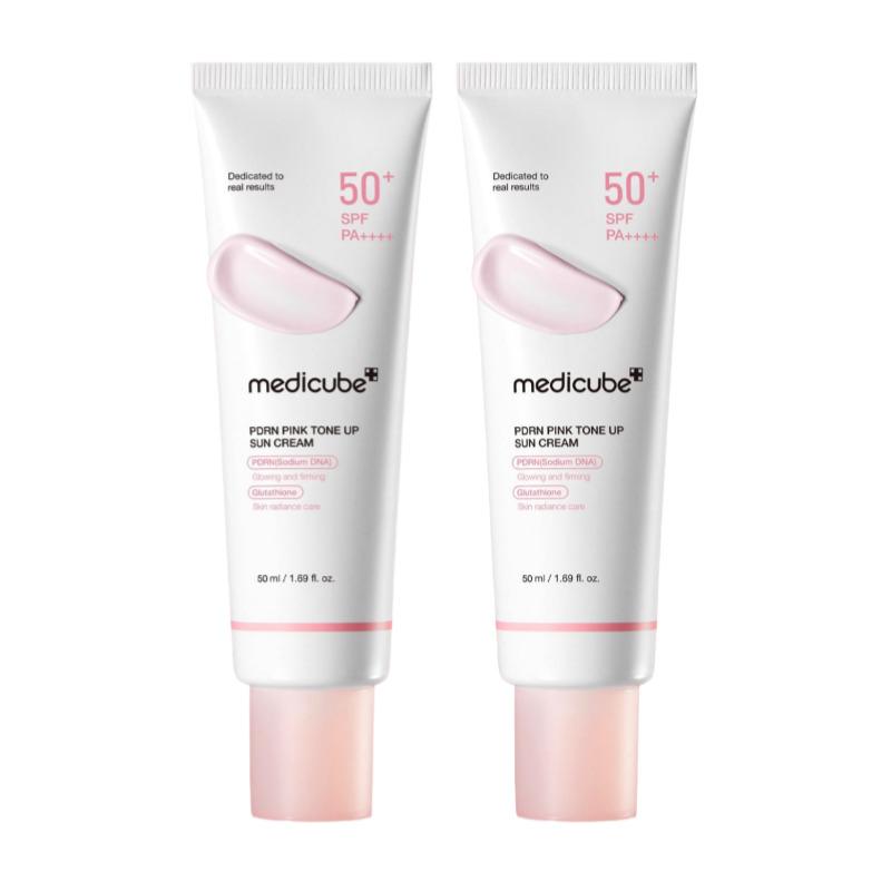 Medicube Солнцезащитный крем PDRN Pink Tone-Up 50 мл + 50 мл