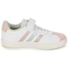 Adidas VL Court 3.0 C Linen Green Sandy Pink Kids Sneakers White Cloud-White Linen-Green-Metallic IH4952