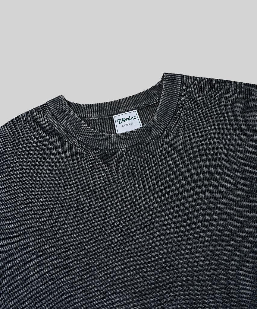 Свитер с круглым вырезом Beodeonteu Pigment Washed [Угольный]