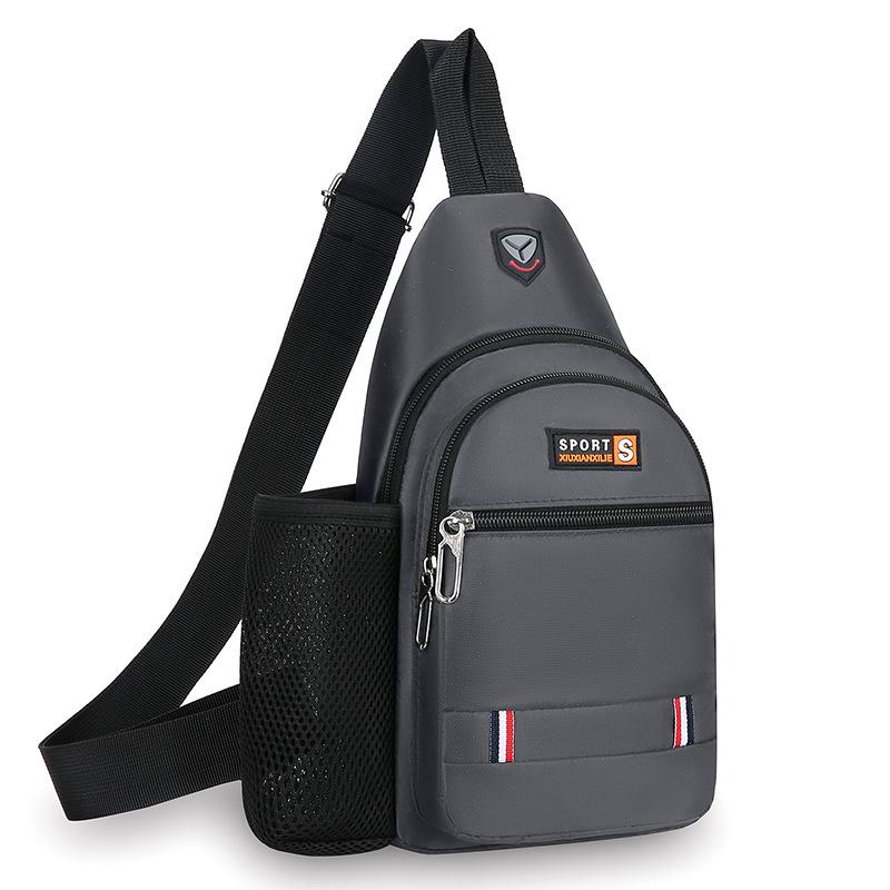 Нагрудная сумка для мужчин, деловая, для поездок на работу, большая вместительная сумка через плечо, многофункциональная спортивная сумка через плечо