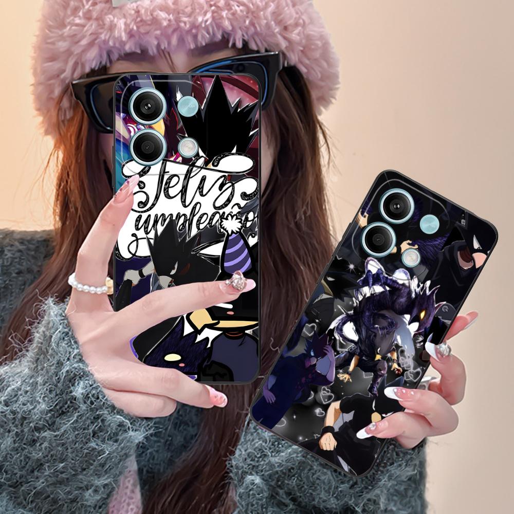 MHA Tokoyami Mobile Phone Case for POCO M7 M6 M5 M4 M3 X7 X6 X5 X4 X3 Pro GT 5G Colorful Printing Cover Cellphones Cover Luxury