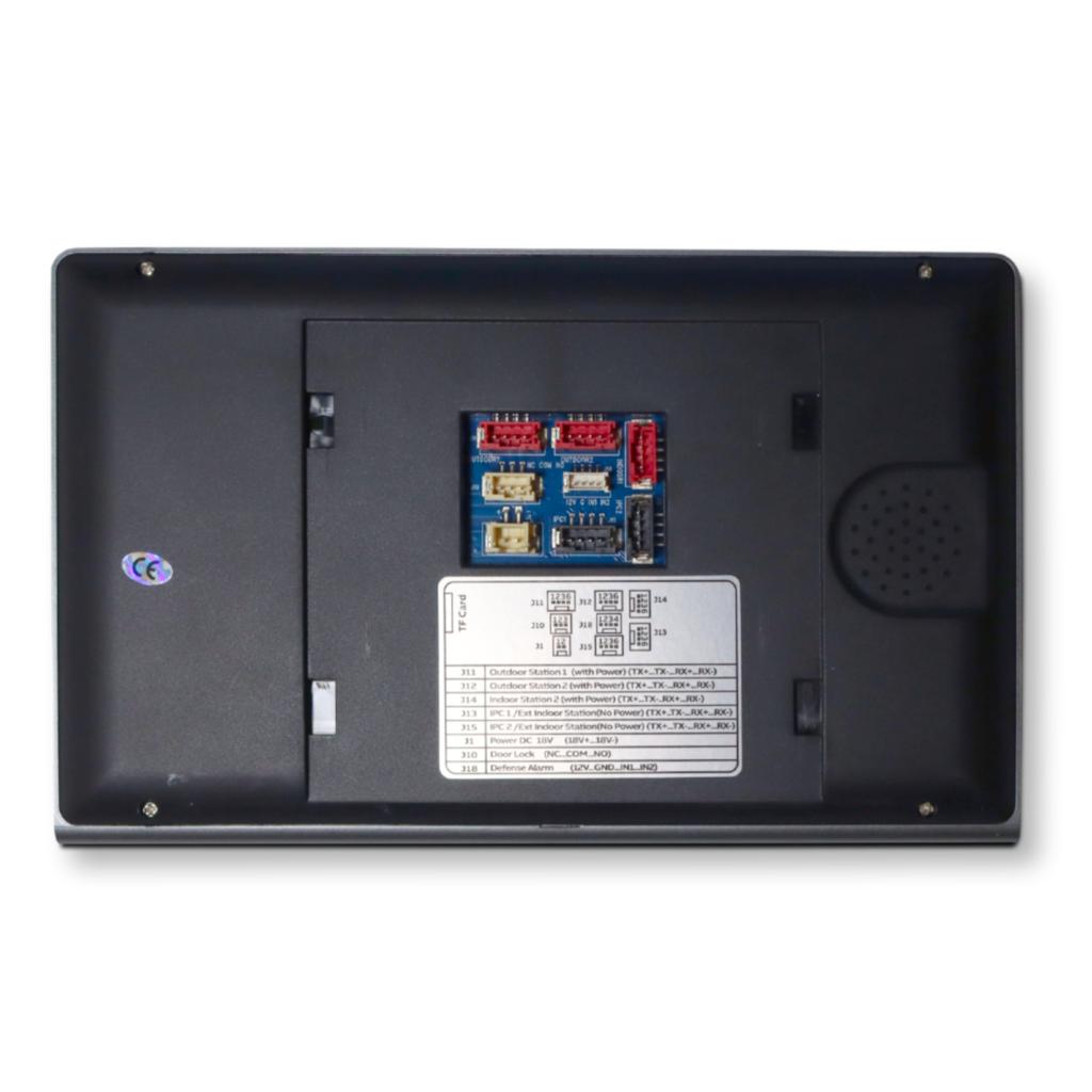 Wideodomofon Wifi Fhd Tuya Ekran Lcd Poe Czujnik Ruchu Ir Kamery Ip Rfid