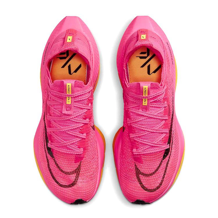 Nike Air Zoom Alphafly NEXT% 2 Hyper Pink Женские кроссовки Laser-Orange White Black DN3559-600