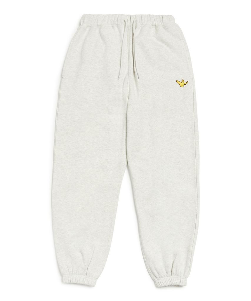 MARK GONZALES Angel Wappen Sweat Jogger Pants - M/Oatmeal
