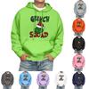 Men's Print Hooded Sweatshirt Long-Sleeve Casual Pullover Hoodie Hooded Sweatshirt