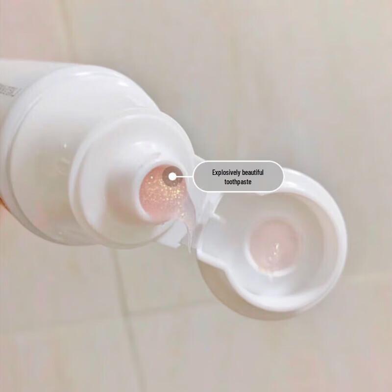 Crest Dual-Tone Whitening Toothpaste - Peach Flavor