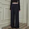 UNIFREE Women's Loose Drape Wide-Leg Trousers