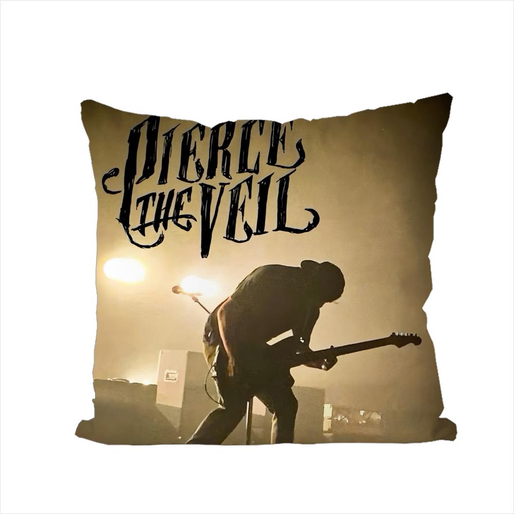 PPierce The Veil Pillow Case For Car Sofa Decorative Home Doublesided Print Plush Square Throw Pillow Cushion Cover