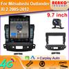 9.7" Tesla Screen Style Android 12.0 Car Radio For Mitsubishi Outlander Xl 2 2005-2012/Citroen C-Crosser 07-13 GPS Navigation