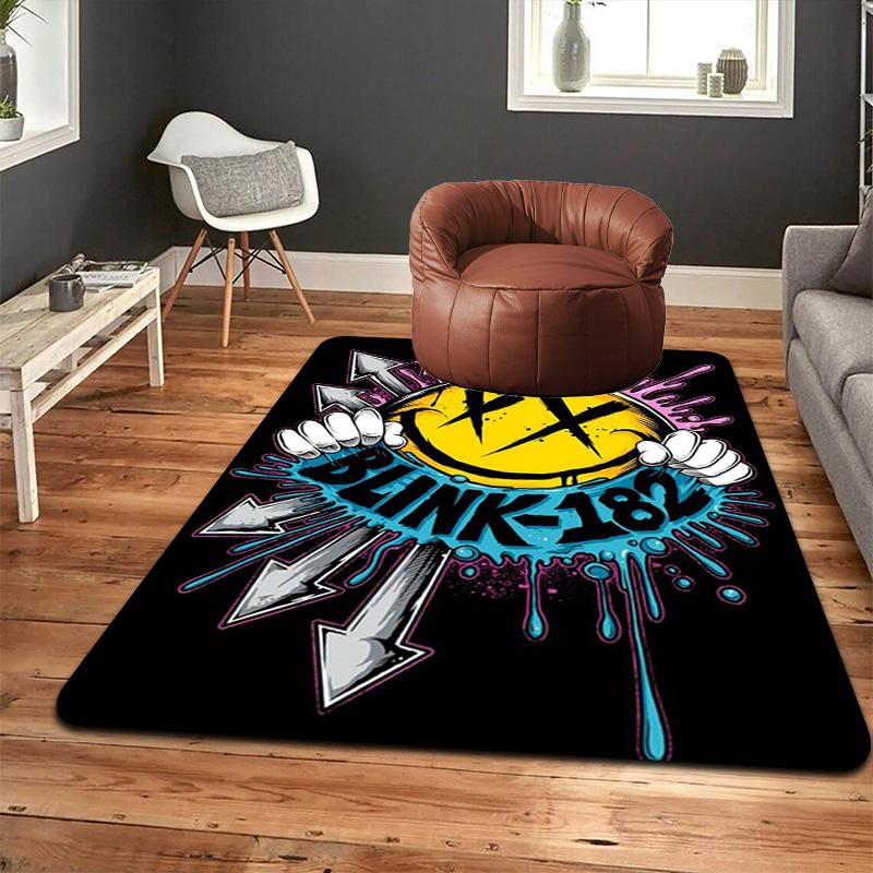 Colorful stylized symbols Rug Floor Mat for Living Room or Bedroom Soft and Comfortable Carpet a Gift for Birthday and Holiday.ZFF0913165