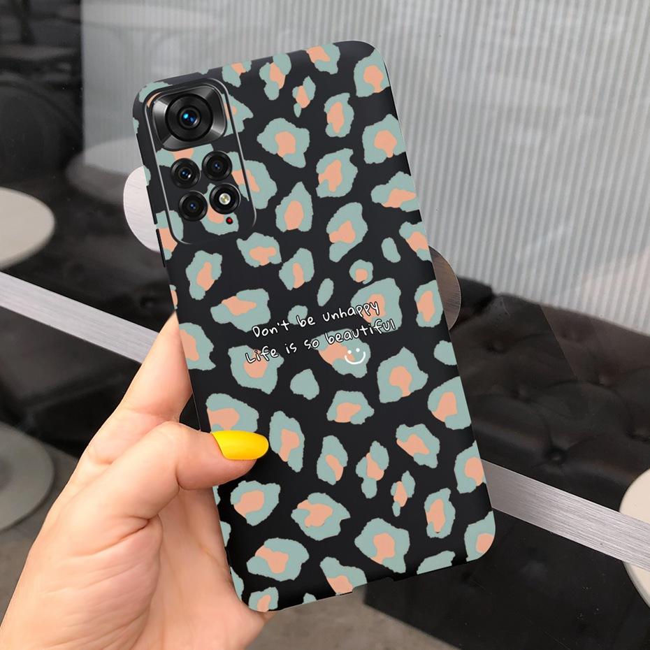 Чехол для Xiaomi Redmi Note 11 Pro Чехол Redmi Note 11 11S 4G Милый Узор Гелевый Силиконовый Мягкий Чехол Обложка Для Redmi Note11 S 11 Pro