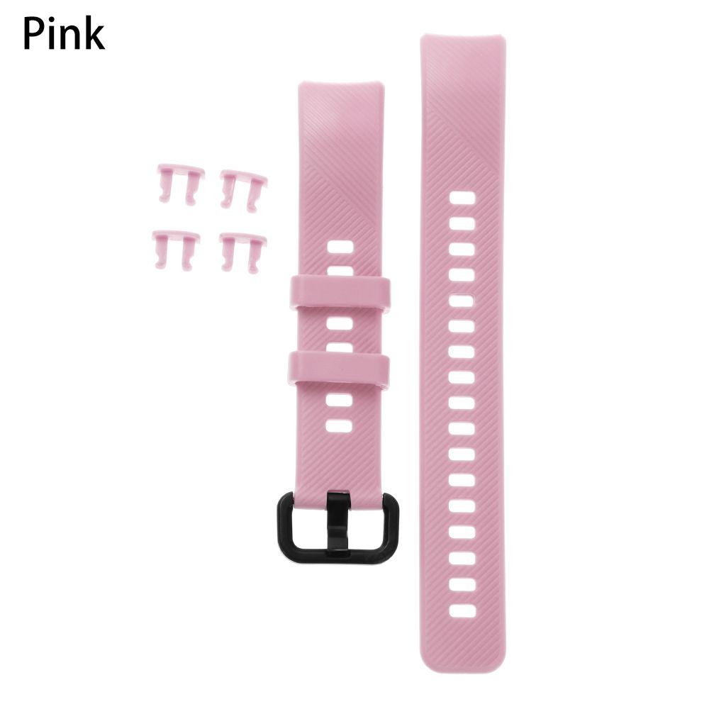 Soft Sports Bracelet Colorful Silicone Replacement Strap Watch Band For Honor Band 5 4