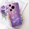 Для Huawei Pura 70 Прозрачный Чехол Эстетичный Роскошный Милый Модный Цветочный Забавный Расписной Корпус Для Huawei ADY-LX9 ADY-AL00