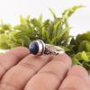Sodalite Ring Gemstone Jewelry, 925 Solid Sterling Silver Ring, Handmade Designer Jewelry Gift For Mom
