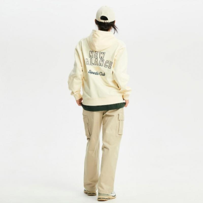 New Balance Half Club Uni Hoodie Semi Overfit Nbn0e11213 31 Толстовка с капюшоном Футболка