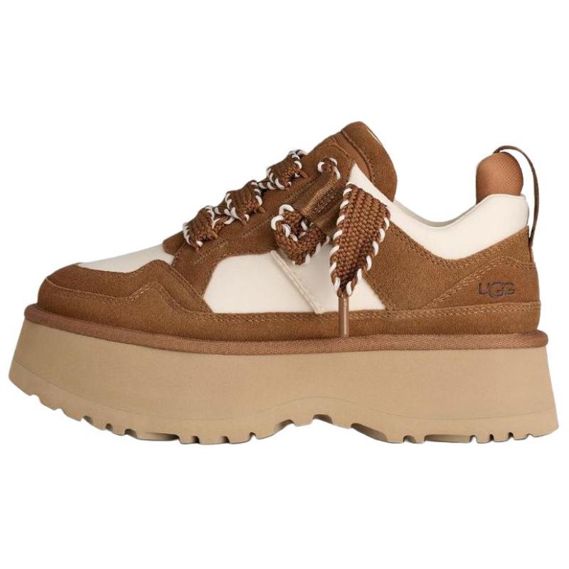 UGG Astromel Merlin Низкие повседневные кроссовки Женские коричневые кроссовки 1171541-CHE