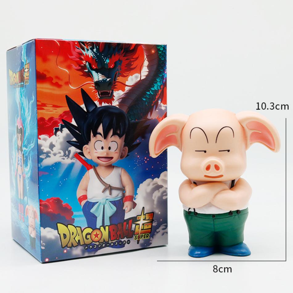 Игрушки Модель 1-6 шт. Фигурки Dragon Ball Z с коробкой Гоку Чи-Чи Бульма Криллин ПВХ Аниме украшение Коллекционная для фанатов аниме Подарок