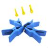 4 Pieces Fluid Hose Stopper Set 1/2 3/8 5/16 Inch, Car Repair, Universal for Fuel Rails Lines Brakes