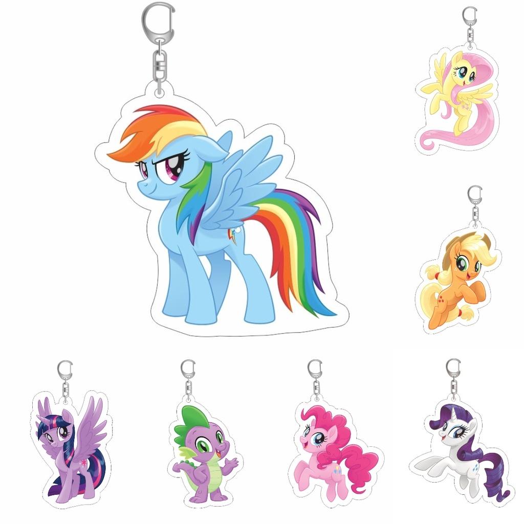 Пони Маленькая Моя Пинки Пай Подвески Брелок Рарити Декор Мультяшный Милый Подарки Кукла