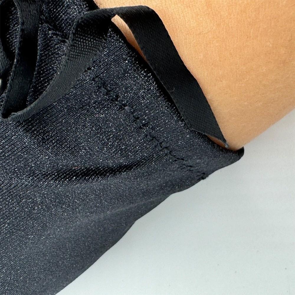 Lolita Half Finger Gloves Elastic Women Gloves Sweet Ribbon Gloves Dance Stage Performance