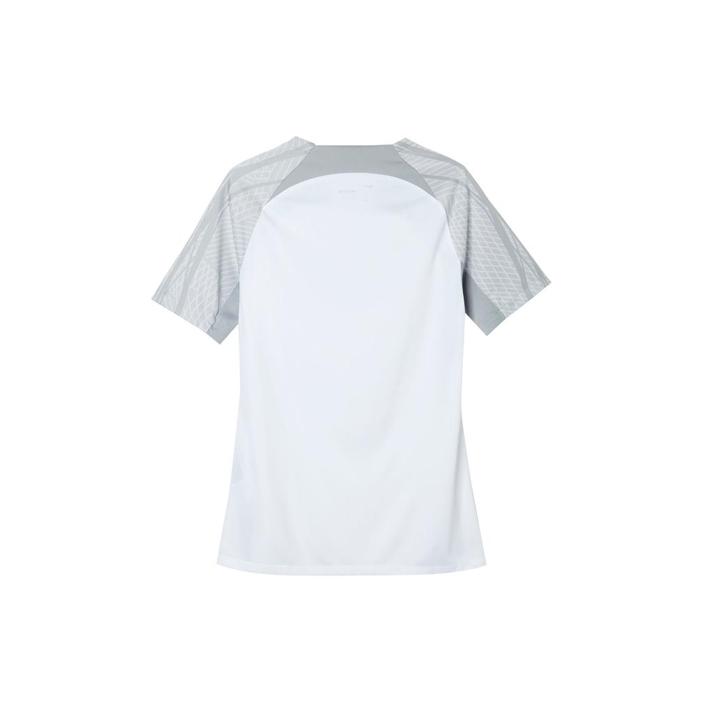 Nike Футболка Dri-Fit Strike Solid Crew Neck с коротким рукавом для мужчин, серебристая DV9238-100