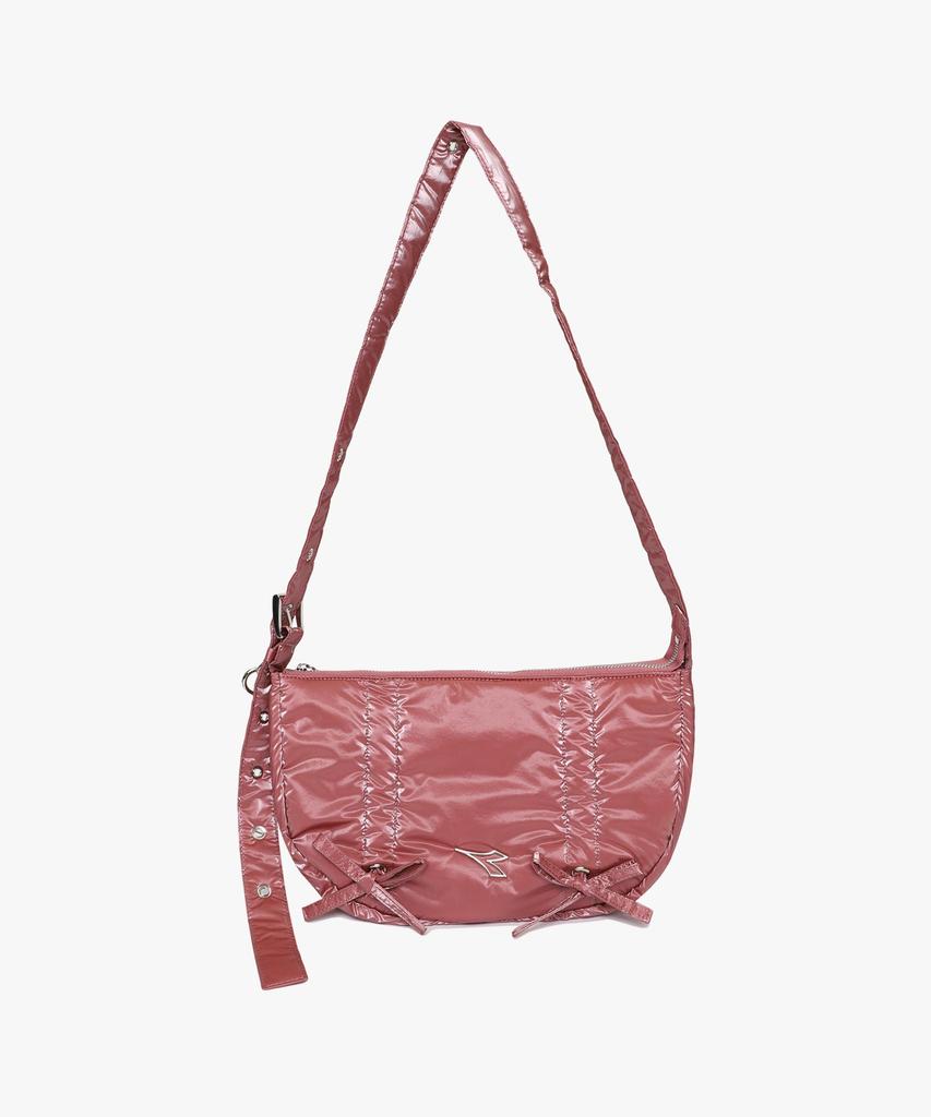 Diadora Glossy Hobo Bag Pink