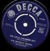 7inch Record BEVERLEY SISTERS - The Little Drummer Boy 45F11107 Decca 1959 UK Jazz Used