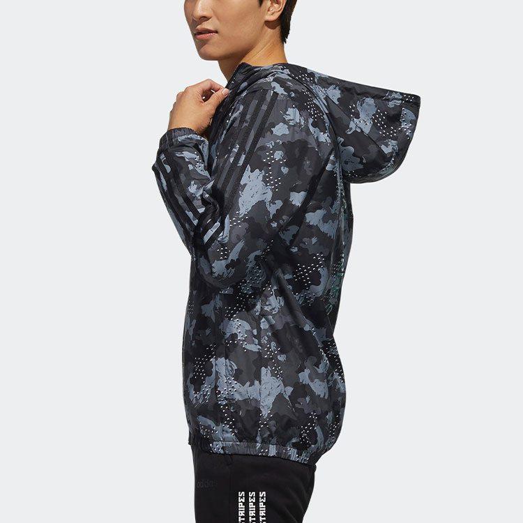 adidas Куртки Мужские Черные С Капюшоном Умеренные Другие DZ7589