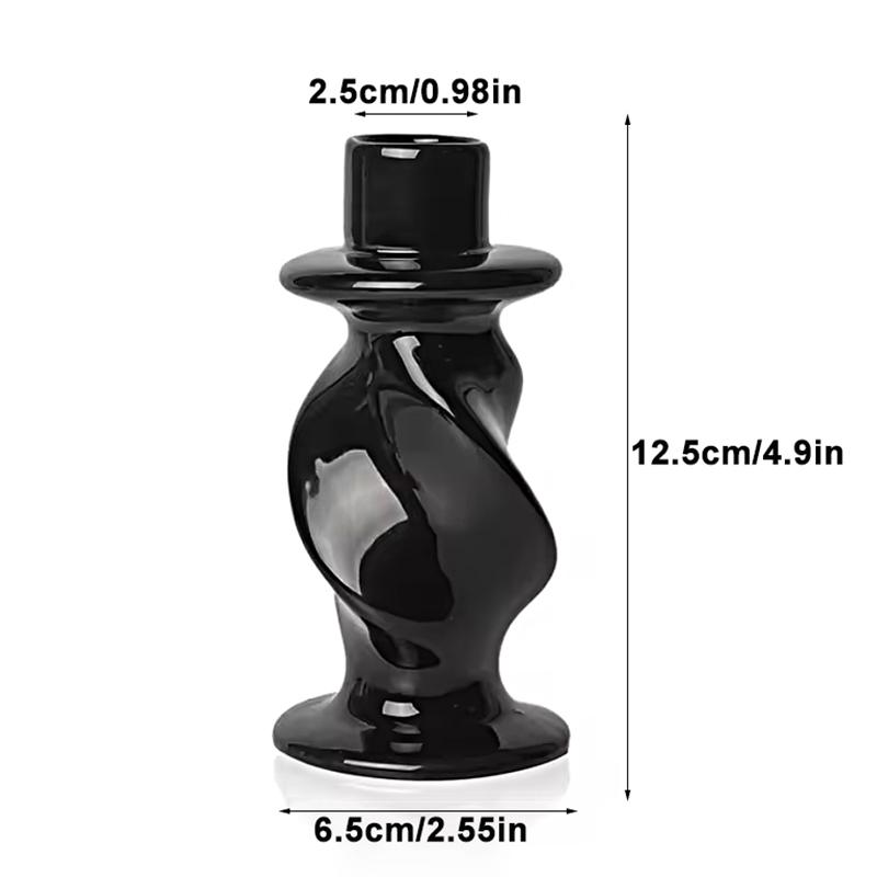 1Pc Candle Holder Nordic Style Multifunctional Table Decoration Romantic Ceramic