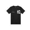 Half Arrow Man Tee Black Men Tops OMAA027S201850101001