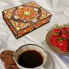 DIY алмазная живопись коробка для хранения комплект сверкающая пылезащитная вышивка крестиком деревянная коробка украшение для рабочего стола