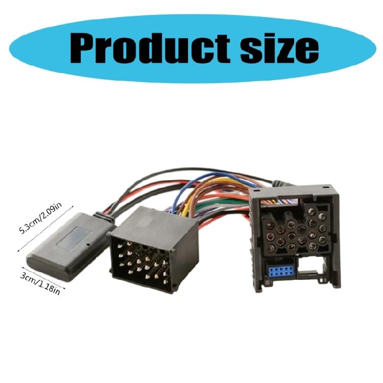 Автомобильный аксессуар Кабель Кабель для микрофона Совместимый с Bluetooth Музыкальный адаптер